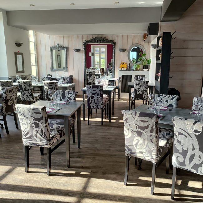 salle restaurant Abbaye la Sauve gastronomique traditionnel Créon